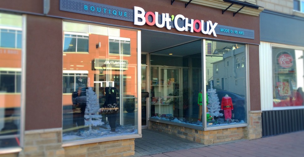 Facade de commerce Boutique BoutChoux